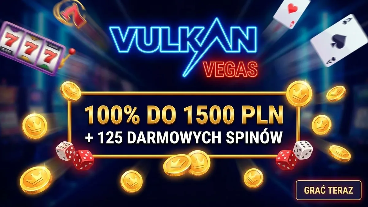 Vulkan Vegas bonus powitalny